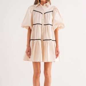 Sofie the Label Collared Mini Dress